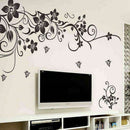 Flower Vine Bathroom Wall Stickers Home Decoration Bedroom Living Room Wall
