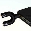 3.5mm Audio Jack to Headphone and Microphone U Splitter Converter Adapt NWH