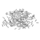 Aluminum Alloy Fishing Line Crimp Wire Leader Sleeve Connector 1.0 & 1.2mm