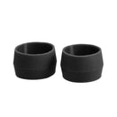 Mountain Bike Seat Post Rubber Ring Dust Cover Bicycle Protective(Black)