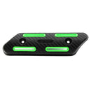 Carbon Fiber Motorbike Parts Exhaust Pipe Guards Heat Shield for 4 Stroke  Green