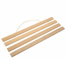 Set 2 Magnet Ramin Wood Picture Frame DIY Photo Poster Hanger Wall Art Decor
