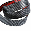 3CMx1M Car Carbon Fiber Rubber Edge Guard Strip Door Sill Protector Pretty H0P4