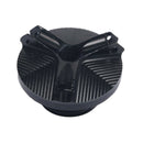 Motorcycle Oil Fill Cap Cover Oil Plug Sump Nut for Kawasaki 2017 2020 Black