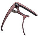 Metal Bronze Guitar Capo Clamp for Guitar Bass Ukulele Quick Change Parts