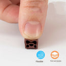 6m Self Adhesive Window Door Weather Excluder Seal Strip Tape Brown 12x14 mm