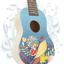 Kit Hawaii Guitar DIY Gift Ukulele Ukelele Handwork Guitar 21 Inch Kids Basswood