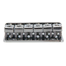 6 Saddle Hardtail Bridge Top Load 65mm for Electric Guitar + 5pcs Screws A