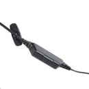 5X(G Shape Earpiece Headset Ppt For 2 Pin Kenwood For Puxing Quansheng Wei X9X9)