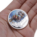 Merry Christmas Santa Claus Commemorative Coin ToSouvenirs Xmas Gifts LJ