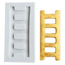 Ladder Fondant Silicone Mold Biscuits Chocolate Mould Cake Decorating ToolA Gw