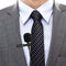 USB Type C Mini Lavalier Microphone Omnidirectional Lapel Clip Mic with Bag A