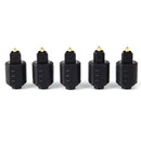 Mini Optical Audio Adapter 3.5mm Female Jack Plugs To Digital Toslink Male TO