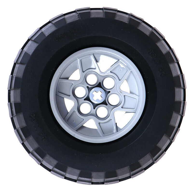 1Pcs Bricks Wheel Auto Parts 56908 45982 81.6x38 R Tire wheel DIY ToysSA3C