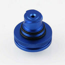 Aluminum DEF Fuel Cap Blue Truck Permanent Cap for 2013-2017 Dodge Ram Well DSN