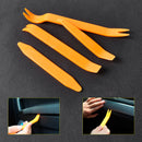 4PCS Car Radio Clip Panel Trim Audio Removal Dash Door Installer Pry Plastic Kit