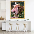 Girl 5D DIY Full Drill Diamond Painting Embroidery Kit Needlework Art Decor