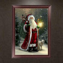 DIY Art Cross Stitch Xmas 5D Diamond Painting Santa Embroidery sale Hot J9L6