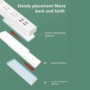 Self-Adhesive Power Strip Holder Fixator-Wall-Mounted Socket Cable FixerA.kz