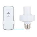 E27 10M Wireless Remote Control Screw Light Lamp Bulb Holder Cap Socket Switch