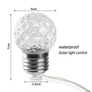 3.8m Solar 10 LED Ball Fairy String Light Lamp for Garden Path Yard Decor