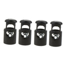 4pcs Heavy Duty Plastic Toggle Stop Slider For Paracord, Accessory Cordage