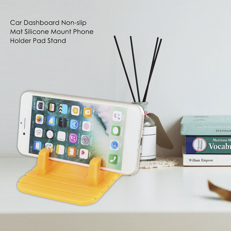 Car Dashboard Non-slip Silicone Phone Holder Anti Slip Mat Desktop Stand Bracket