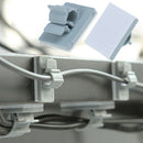 10pcs Self-adhesive Cable Clips Charging Power Cord Line Fixed For Car PC Mo BX