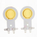 2pcs Speaker 25.5mm Diameter Treble Voice Coil Diaphragm High Pitched Membrane