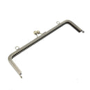25cm Embossing Square Metal Purse Frame Handle for Clutch Bag Accessories