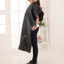 1pc Unisex Adults Kids Hairdressing Cape Cutting Cover Barber Hair Gown Blac Gw