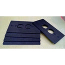 Black Glossy Surface Carbon Fiber Board High Strength 7.87"X11.81"X0.02"