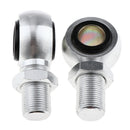 One Pair Eye Adapter Eye End For Motorcycle Scooter Shock Absorber 14mm Sliver