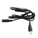 USB DC Power Cord For LP-E6 Dummy Battery DC Coupler Canon EOS