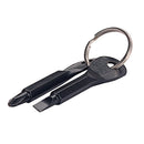 2 Type Multifunction Screwdrivers Keyring Keychain Portable Durable Harare