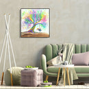 5D DIY Full Drill Diamond Painting Colorful Tree Cross Stitch Embroidery