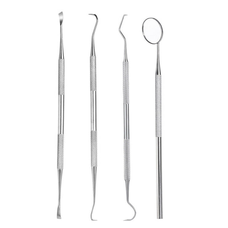 Dental Instruments Set Oral Care Tools With Mouth Mirror Tweezers Probe Heat HGT
