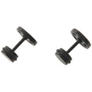 Male female jewelry earrings star pentagram amulet ear plugs stainless stee L1X3