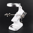 3 Hand Soldering Iron Stand Welding Tool With Illuminated Glasses Led Allig H5S8