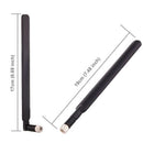 2PCS Car Roof Fender Radio AM FM Paddle Flat Antenna For 4G LTE Huawei ZTE