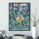 5D DIY Full Drill Diamond Painting Cross Stitch Embroidery Kit (Frog05)