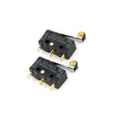 2Pcs SS-5GL2 Hinge Roller Lever SPDT 3Pin Subminiature Basic Limit Switch3CB