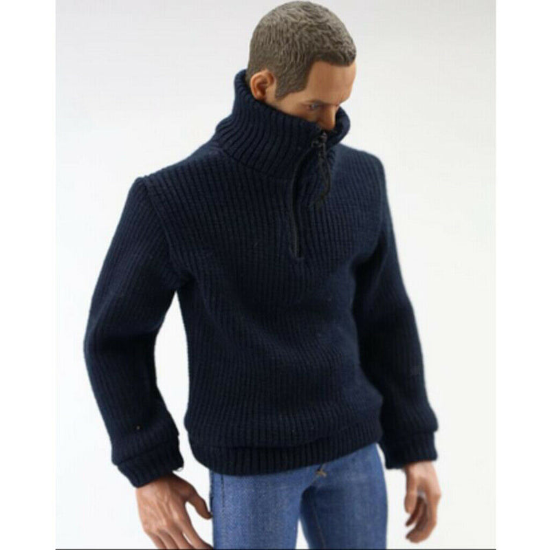 1/6 Neck Zipper Design Pullover Knitted For 12 Inch HT Action