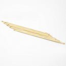 3pcs Sewing DIY Craft Practical 4mm 6mm 8mm Loom Tool Crochet Hook Wooden Handle