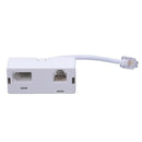 RJ11 Male Plug to RJ11 UK BT Telephone Socket Adapter Splitter D8Q3