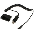 DR-E15(LP-E12) DC Coupler Dummy Battery + PS700 USB Power Adapter Cable for