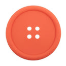 Big Button Silicone Coaster Fun Novelty Design Kitsch Retro Drinks Placemat M5R3