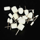 25Pcs Wool Felt Polishing Buffing Pad Grinding Head Set Rotary Tool BJD ZDW