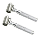 2pcs Stainless Steel 40mm Wall Paper Edge Seam Roller Flat Pressure Roller