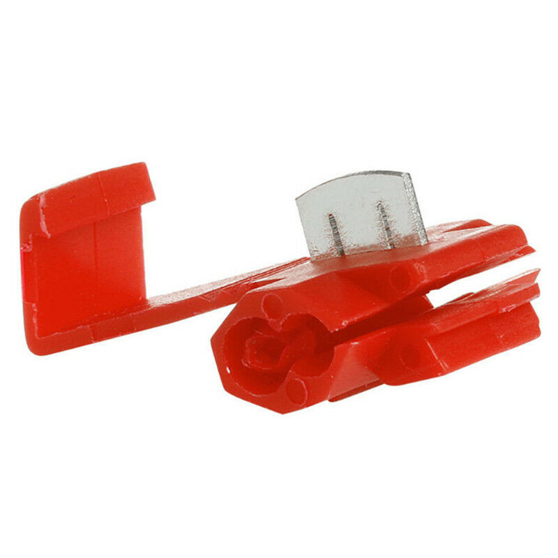 50PCS Red Electrical Cable Connectors Quick Splice Lock Wire Terminals Crimp Nw